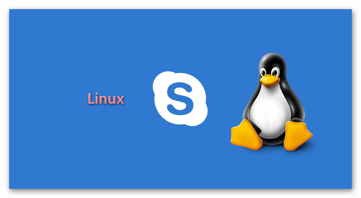 Картинка Skype для Linux