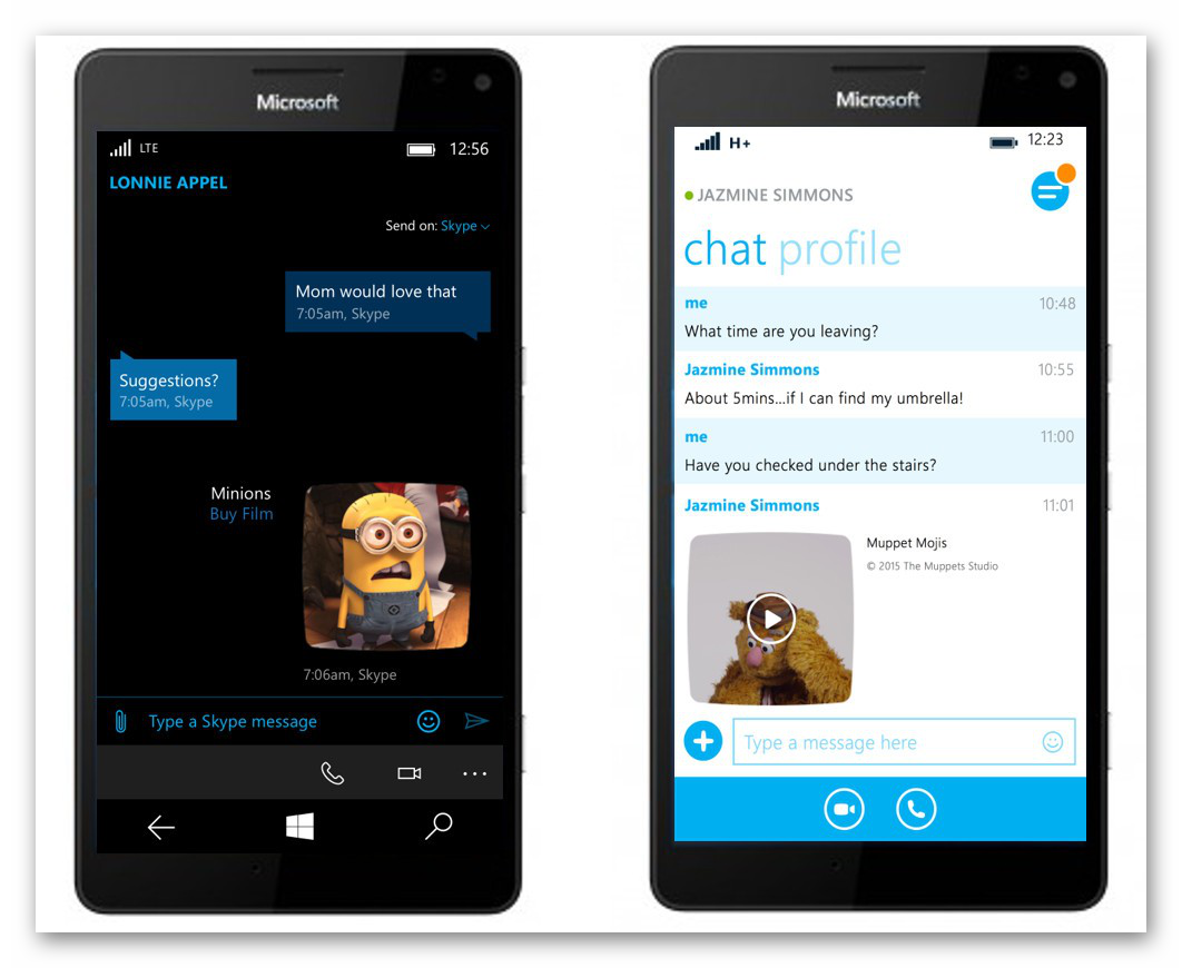 Использование стационарного телефона для звонков Skype для бизнеса