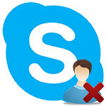 Как удалить контакт в Skype